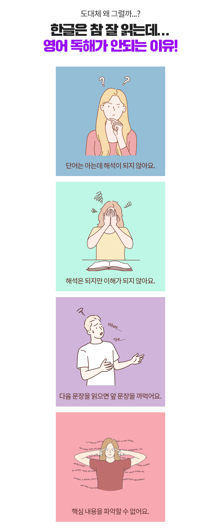 영어독해(입문~고급)