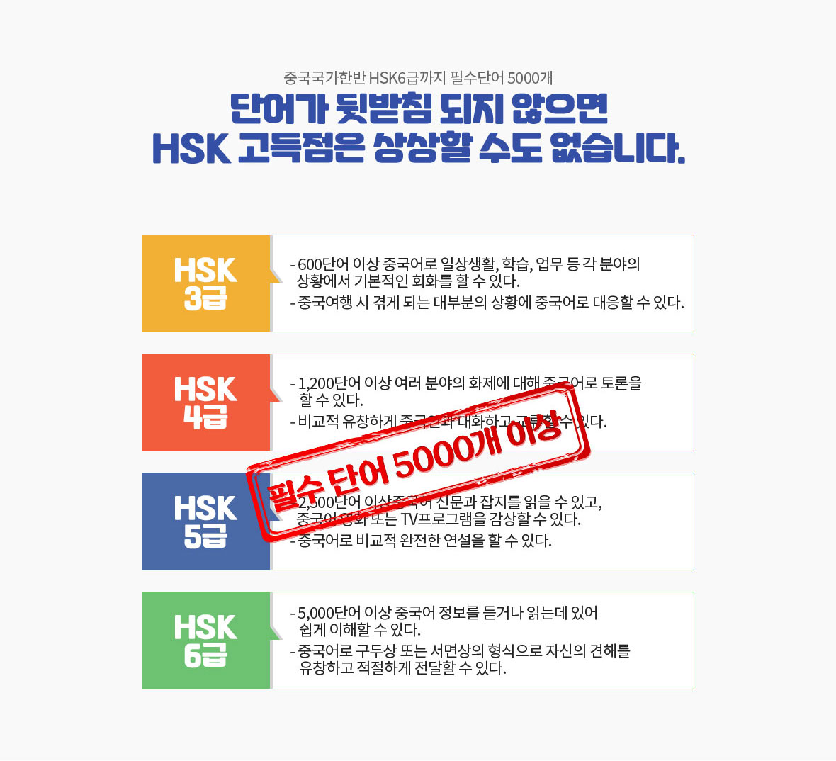 HSK 능력시험